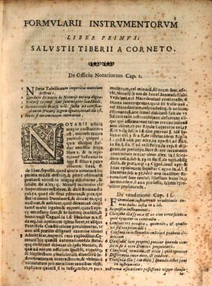 Formularium cuiusvis Generis Instrumentorum