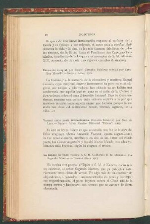 Vasseur como poeta revolucionario. (Estudio literario) por Noël de Lara