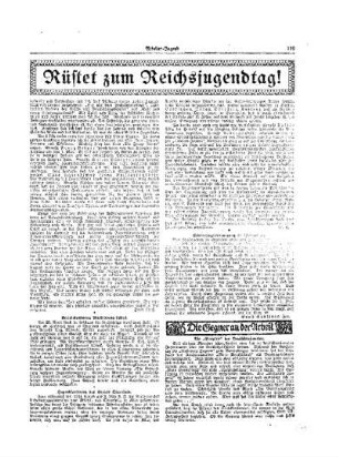 Rüstet zum Reichsjugendtag