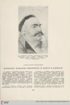 30: Karykatury Aleksandra Orłowskiego w Muzeum w Szawlach