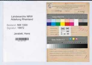 Entnazifizierung Hans Jerabek, geb. 06.08.1912 (Baufuehrer)
