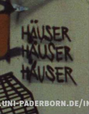 HÄUSER HÄUSER HÄUSER