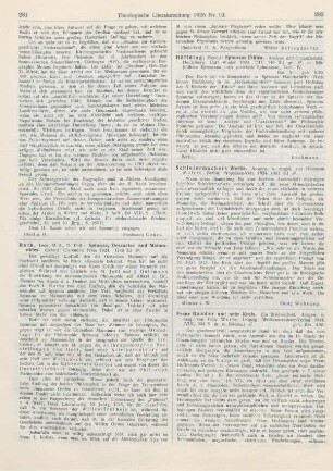282 [Rezension] Mulert, Hermann, Schleiermachers Werke