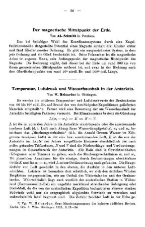 Der magnetische Mittelpunkt der Erde