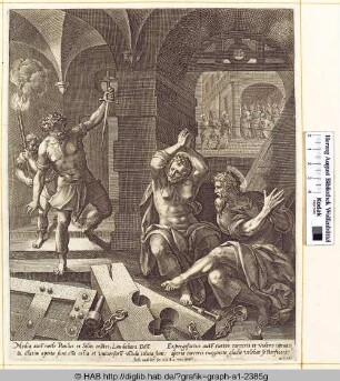 Die Befreiung von Silas und dem Heiligen Paulus aus dem Gefängnis von Philippi