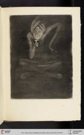 [Marius de Zayas, III. Ruth Saint Denis, photogravure from the original caricature]