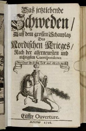 Eilffte Ouverture. Anno 1716.