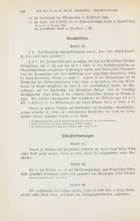 [IX.] Schlußbestimmungen [des Ausführungsgesetzes]