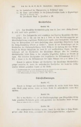 [IX.] Schlußbestimmungen [des Ausführungsgesetzes]