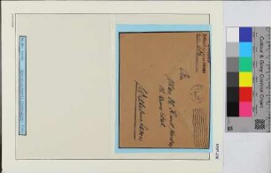 Dienstbrief, Schiffsname/Landeinheit: Marine-Lazarett Hardighen, Feldpostnr. 00040; Frankatur, Mi.-Nr.: [Keine]; Poststempel: Masch.-Stpl: Feldpost d 14.11.1944; Nebenstempel: [Keine]