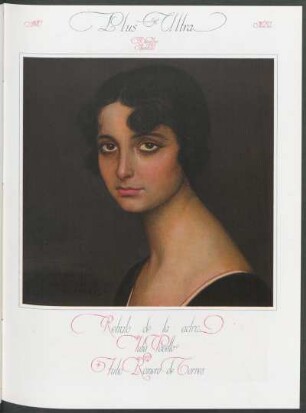 Retrato de la actriz Julia Pacello