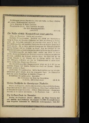 Die Russen nördlich Rimnicul=Sarat erneut geworfen.