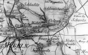 Mügeln-Wetitz. Oberreit, Sect. Oschatz, 1839/40