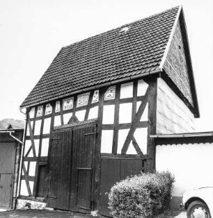 Fachwerkscheune; Mittenaar, In der Gasse