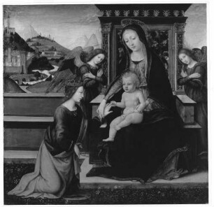 Vermählung der hl. Katharina mit dem Jesusknaben