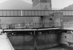 Schleuse Neckargemünd, repariertes Untertor
