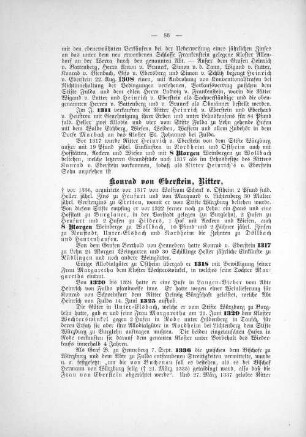 Konrad von Eberstein, Ritter,