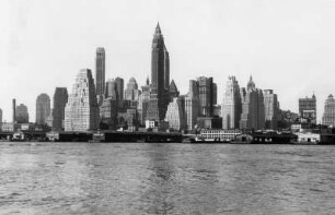 Manhattan, New York, aus der Serie 'Die Welt des Tabaks'