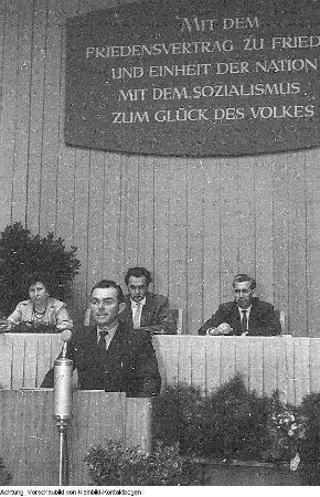 Dresden. Gerhard Schill, Wahl und Antritt als Oberbürgermeister von Dresden, 1965