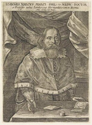 Bildnis des Ioannes Marcvs Marci