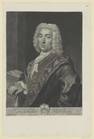 Bildnis des Johann Andreas Bartels