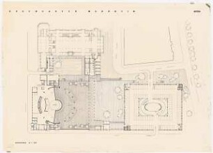 Rosengarten, Mannheim Kongresszentrum: Grundriss EG 1:200