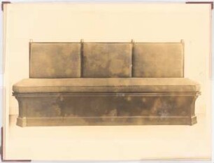 Haus Darré, Berlin-Dahlem Umbau: Sofa