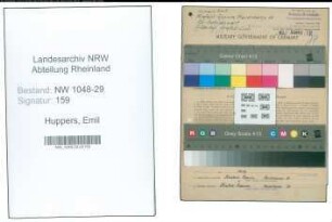 Entnazifizierung Emil Huppers , geb. 08.02.1892 (Beamter)