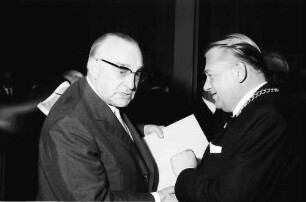 Bad Krozingen: Kurhaus; 50 Jahre Bürgermeister Hellmann; Minister Seifriz