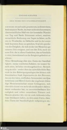 Der Turm Der Standhaftigkeit