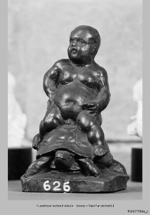 Bacchus auf der Schildkröte - Bacco sedente sulla Testuggine