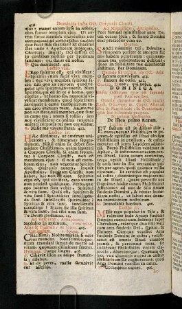 416-430, Dominica Insra Octavam quae est secunda...