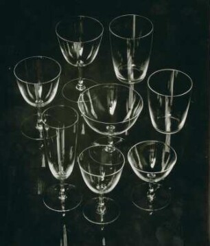 Kelchglasgarnitur A 50/glatt