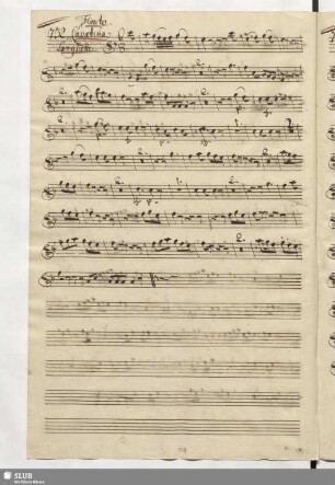 732. Cavatina: Amor non sò che sia / Paisiello, G.
