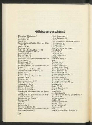 Stichwortverzeichnis