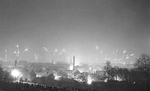 Görlitz. Blick auf die Stadt von der Krematoriumsmauer