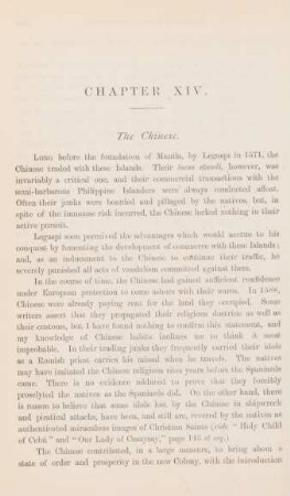 Chapter XIV. The Chinese