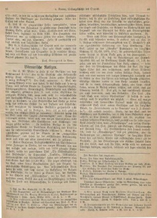 45-48 Literarische Notizen