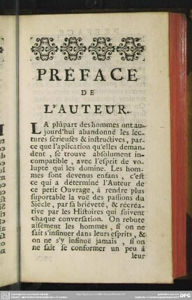 Preface De L´Auteur