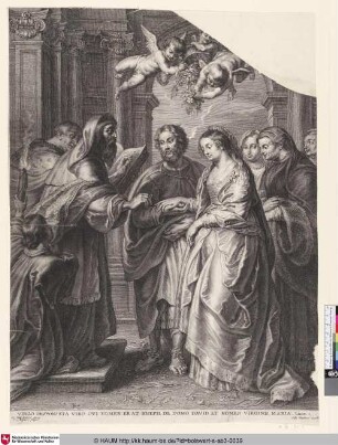 Virgo desponsata viro cui nomen erat Ioseph, de domo David et nomen virginis Maria