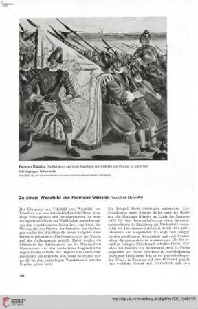 55: Zu einem Wandbild von Hermann Geiseler