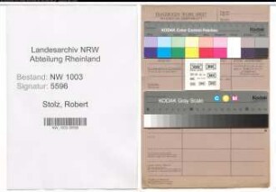 Entnazifizierung Robert Stolz , geb. 23.11.1908 (Schlosser)
