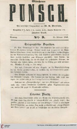 Nro. 9 (25. Februar 1849)