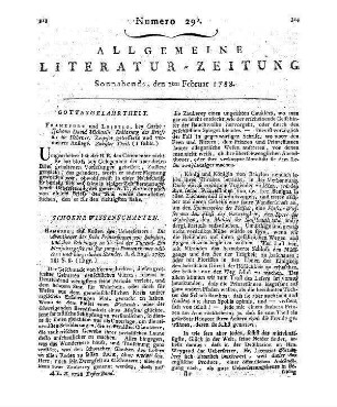 [Tolberg, Johann Wilhelm] ; [Bispink, Franz Heinrich]: Briefe eines Hottentotten über die gesittete Welt / aus dem Franz. - [Halle] Pack 1. - 1787