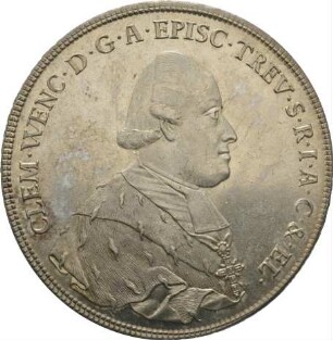 Münze, Taler, Konventionstaler, 1773
