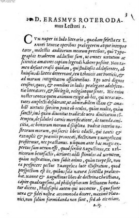 Flores : sive Sententiae insign. L. A. Senecae