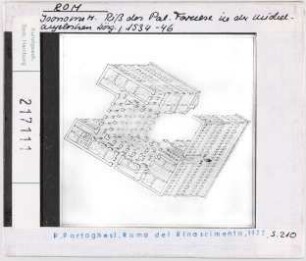 Rom: Palazzo Farnese, Isometrie