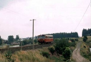 Schwarzenhammer Schienenbus Baureihe 798 Nahverkehrszug SEL-MAK