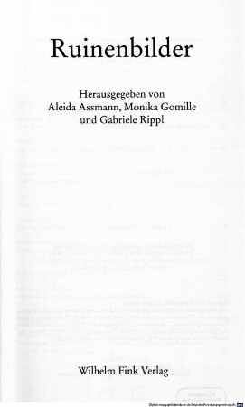 Ruinenbilder