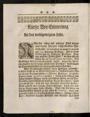 b1v-b2r, Kurtze Vor-Erinnerung